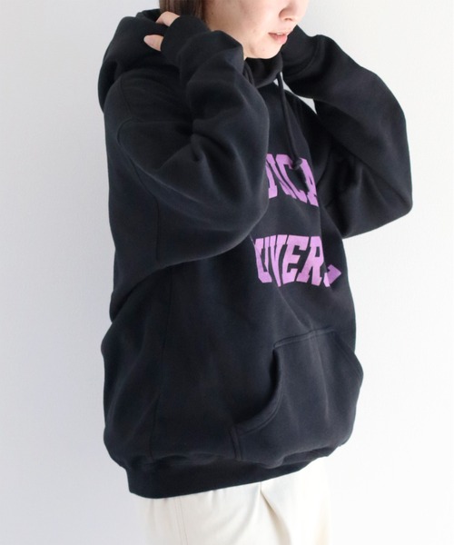 SCREEN STARS（スクリーンスターズ）の「【SCREEN STARS × Cepo】裏起毛ロゴパーカー（パーカー・レディース・チャコール/ベージュ/ブラック/グレー/グレー系その他/ブラック系その他/グレー系その他2/ベージュ系その他・L）」の13枚目の写真