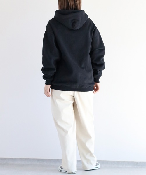 SCREEN STARS（スクリーンスターズ）の「【SCREEN STARS × Cepo】裏起毛ロゴパーカー（パーカー・レディース・チャコール/ベージュ/ブラック/グレー/グレー系その他/ブラック系その他/グレー系その他2/ベージュ系その他・L）」の18枚目の写真