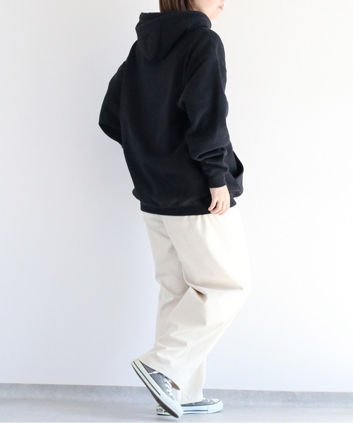 SCREEN STARS（スクリーンスターズ）の「【SCREEN STARS × Cepo】裏起毛ロゴパーカー（パーカー・レディース・チャコール/ベージュ/ブラック/グレー/グレー系その他/ブラック系その他/グレー系その他2/ベージュ系その他・L）」の19枚目の写真