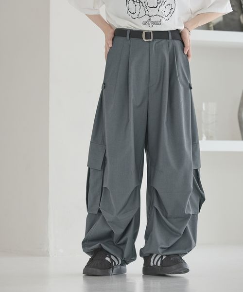 セール】【UNISEX/3サイズ展開】TRタックパラシュートパンツ