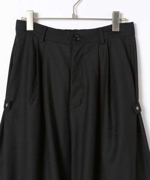 Anui / TRタックパラシュートパンツ / ブラック セール】【UNISEX/3サイズ展開】TRタックパラシュートパンツ