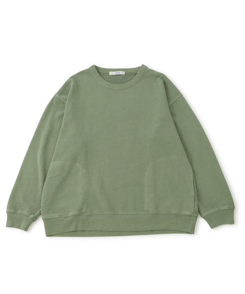  j.n.r.d（ジェー・エヌ・アール・ディー）の「j.n.r.d/ピグメントステッチスウェット（Tシャツ/カットソー・メンズ・チャコールグレー/グリーン/ベージュ・LL/L/M）」の3枚目の写真