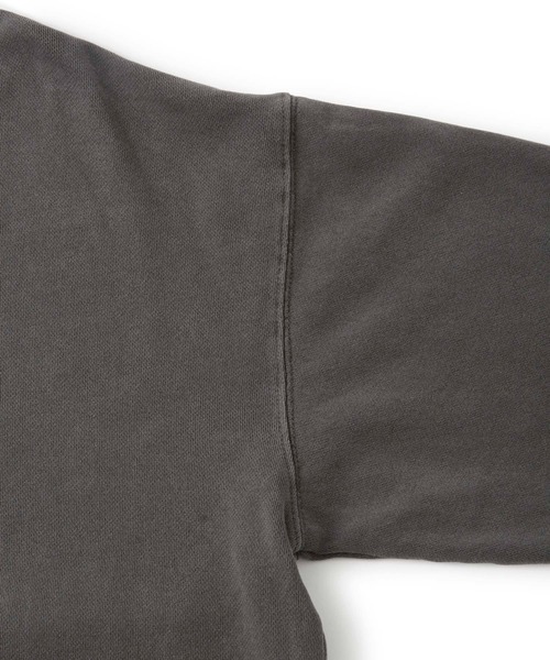  j.n.r.d（ジェー・エヌ・アール・ディー）の「j.n.r.d/ピグメントステッチスウェット（Tシャツ/カットソー・メンズ・チャコールグレー/グリーン/ベージュ・LL/L/M）」の7枚目の写真