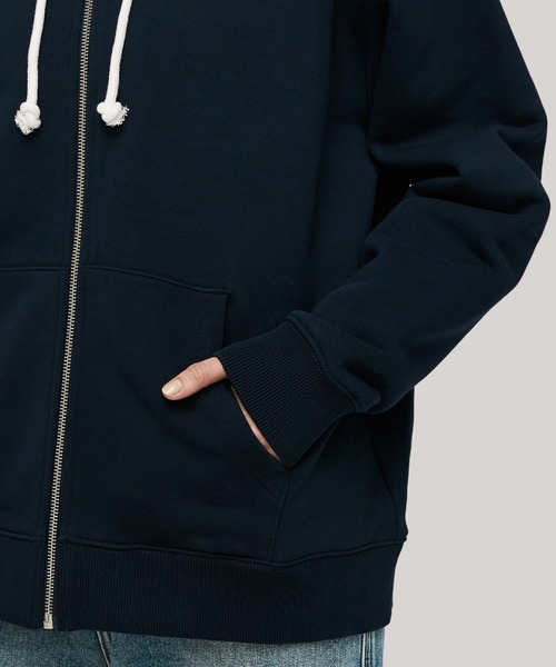tommy jeans(トミー ジーンズ)の「リラックスブロッキングジップアップパーカー(パーカー・レディース・ネイビー・MEDIUM/SMALL/X-SMALL)」の4枚目の写真