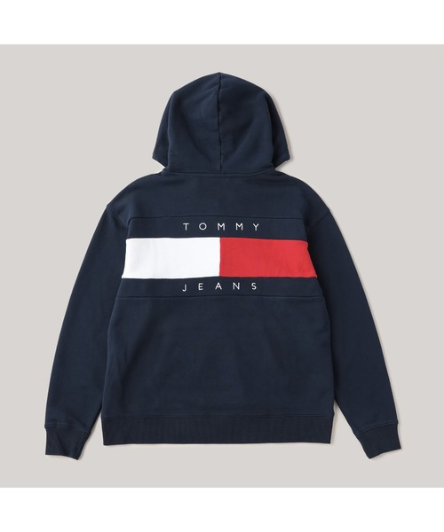 tommy jeans(トミー ジーンズ)の「リラックスブロッキングジップアップパーカー(パーカー・レディース・ネイビー・MEDIUM/SMALL/X-SMALL)」の10枚目の写真