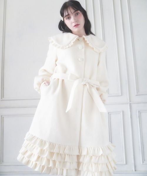 Lolime ロリミィ frillyprincessコート　白 240927_Lolime-028.jpg?v=