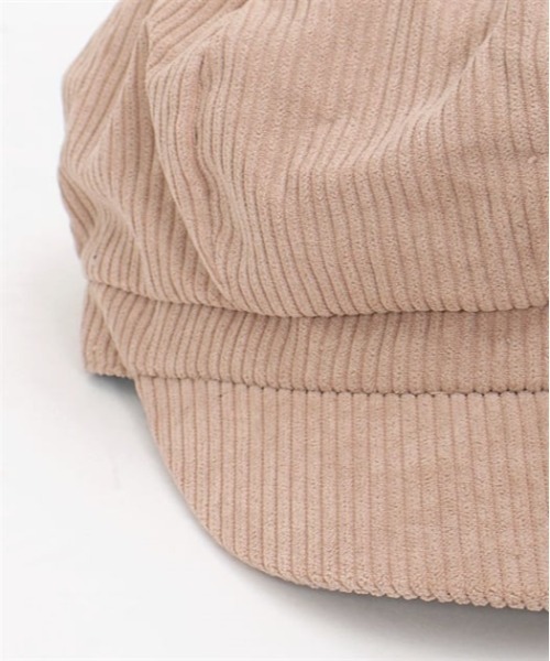 axes femme(アクシーズファム)の「コーデュロイキャスケット(ハット・レディース・ブラック/ベージュ・FREE)」の8枚目の写真