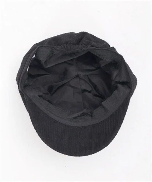 axes femme(アクシーズファム)の「コーデュロイキャスケット(ハット・レディース・ブラック/ベージュ・FREE)」の11枚目の写真