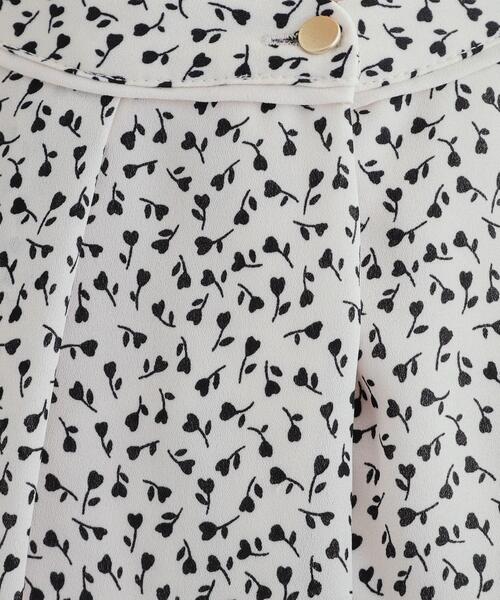 DRESKIP（ドレスキップ）の「◆あったか裏地 配色バンドカラーブラウス【SHOO WARM】（シャツ/ブラウス・レディース・ホワイト系3/ブラック系/オフホワイト/ピンク・04/02/03）」の16枚目の写真