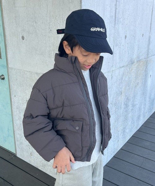 CIAOPANIC TYPY（チャオパニックティピー）の「【洗濯可能♪】【KIDS】中綿カラージャケットアウター（ブルゾン・キッズ・オフホワイト/ピンク/ブルー/チャコールグレー・MEDIUM/XX-LARGE/X-LARGE）」の15枚目の写真