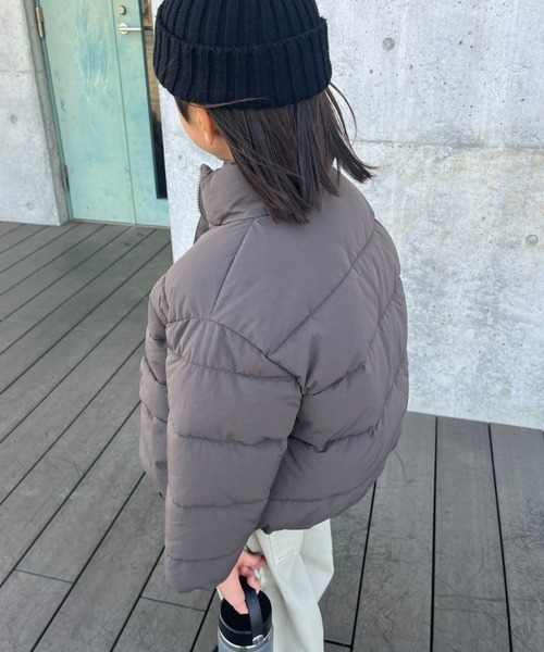 CIAOPANIC TYPY（チャオパニックティピー）の「【洗濯可能♪】【KIDS】中綿カラージャケットアウター（ブルゾン・キッズ・オフホワイト/ピンク/ブルー/チャコールグレー・MEDIUM/XX-LARGE/X-LARGE）」の17枚目の写真