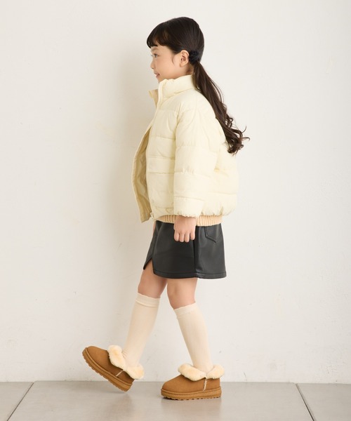 CIAOPANIC TYPY（チャオパニックティピー）の「【洗濯可能♪】【KIDS】中綿カラージャケットアウター（ブルゾン・キッズ・オフホワイト/ピンク/ブルー/チャコールグレー・MEDIUM/XX-LARGE/X-LARGE）」の13枚目の写真