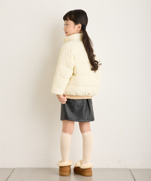 CIAOPANIC TYPY（チャオパニックティピー）の「【洗濯可能♪】【KIDS】中綿カラージャケットアウター（ブルゾン・キッズ・オフホワイト/ピンク/ブルー/チャコールグレー・MEDIUM/XX-LARGE/X-LARGE）」の14枚目の写真