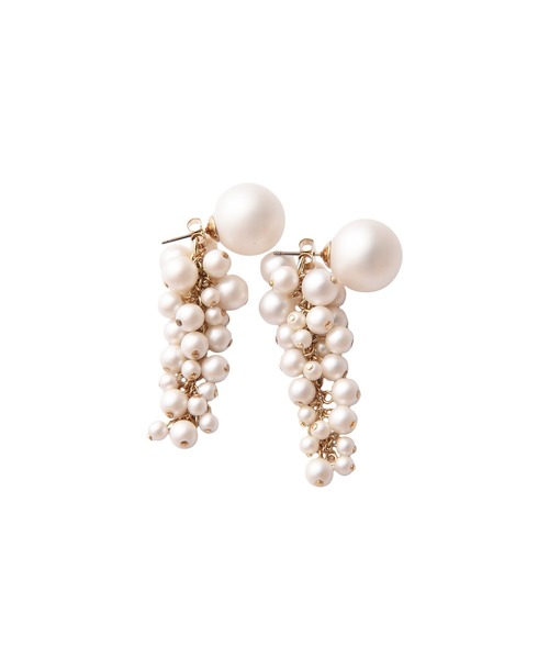 AKTE（アクテ）の「バブルパールピアス（ピアス（両耳用）・レディース・ゴールド・FREE）」の2枚目の写真