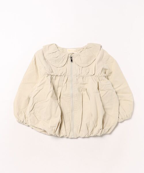 aimoha(アイモハ)の「【aimoha-KIDS-】ボリュームジャケット(その他アウター・キッズ・ベージュ/パープル・100/110/120/80/90)」の7枚目の写真