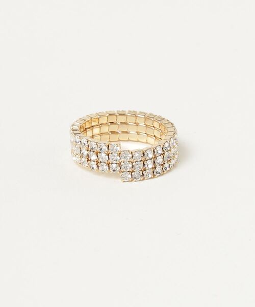 GALLIS ADDICTION(ガリスアディクション)の「GA TENNIS-CHAIN RING(リング・メンズ・シルバー/ゴールド・FREE)」の2枚目の写真