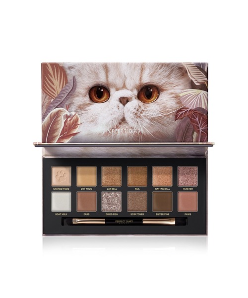 エクスプローラ 12色動物アイシャドウパレット（アイシャドウ