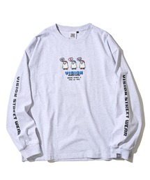 VISION STREET WEAR | 【VISION STREET WEAR】オリジナルグラフィック ピクセルゴーストロングスリーブTシャツ(Tシャツ/カットソー)