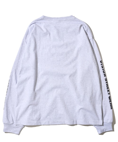 VISION STREET WEAR（ヴィジョンストリートウェア）の「【VISION STREET WEAR】オリジナルグラフィック ピクセルゴーストロングスリーブTシャツ（Tシャツ/カットソー・レディース・オフホワイト/ブラック/ライトグレー・MEDIUM/X-LARGE/LARGE）」の12枚目の写真