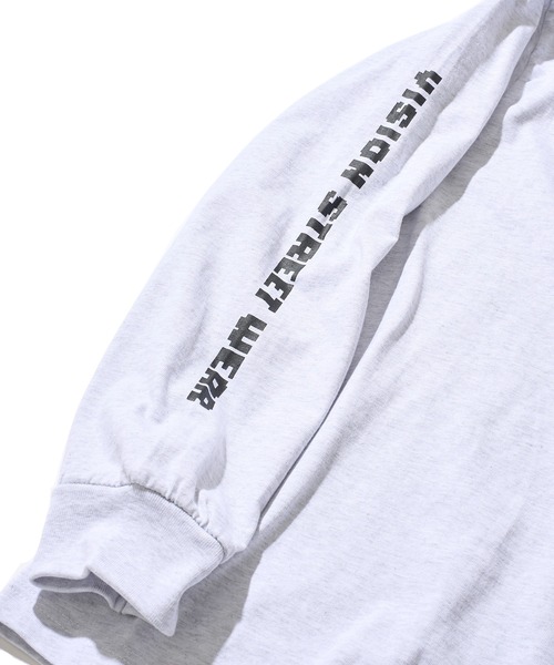 VISION STREET WEAR（ヴィジョンストリートウェア）の「【VISION STREET WEAR】オリジナルグラフィック ピクセルゴーストロングスリーブTシャツ（Tシャツ/カットソー・レディース・オフホワイト/ブラック/ライトグレー・MEDIUM/X-LARGE/LARGE）」の14枚目の写真