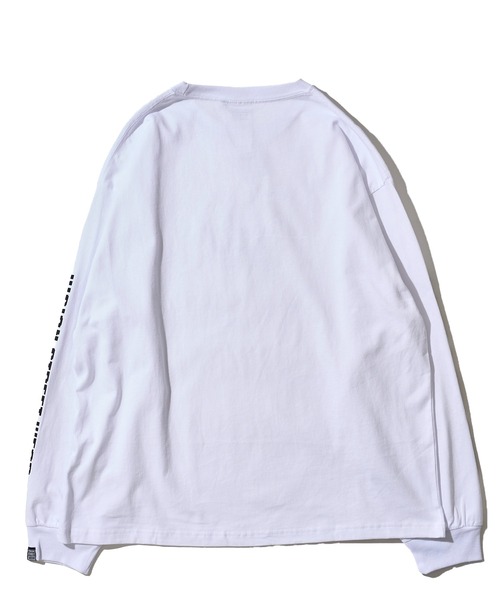 VISION STREET WEAR（ヴィジョンストリートウェア）の「【VISION STREET WEAR】オリジナルグラフィック ピクセルゴーストロングスリーブTシャツ（Tシャツ/カットソー・レディース・オフホワイト/ブラック/ライトグレー・MEDIUM/X-LARGE/LARGE）」の8枚目の写真