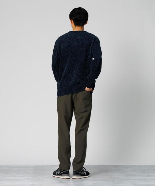 Right-on(ライトオン)の「Other(ソノタ)【メンズ】編み替えモールクルーニット(ニット/セーター・メンズ・オフホワイト/ネイビー・M/L/XL)」の10枚目の写真