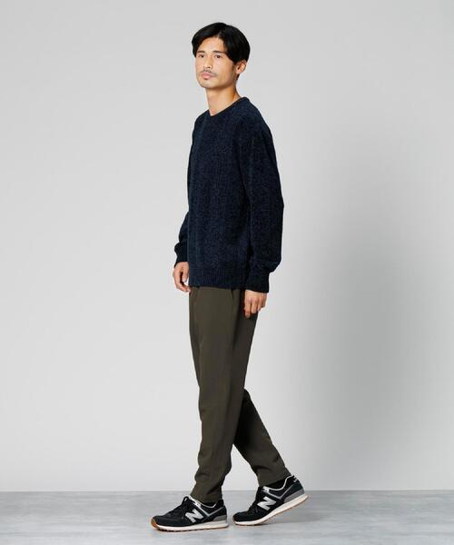 Right-on(ライトオン)の「Other(ソノタ)【メンズ】編み替えモールクルーニット(ニット/セーター・メンズ・オフホワイト/ネイビー・M/L/XL)」の12枚目の写真