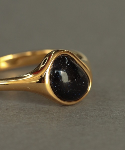 NOIR DE POUPEE（ノワールドプーペ）の「【WEB限定】silver925 ブラックオニキス ビーンズリング（リング・レディース・ゴールド/シルバー/オレンジ/ネイビー/グリーン/ピンク・#15/#13/#11/#9/#17）」の18枚目の写真