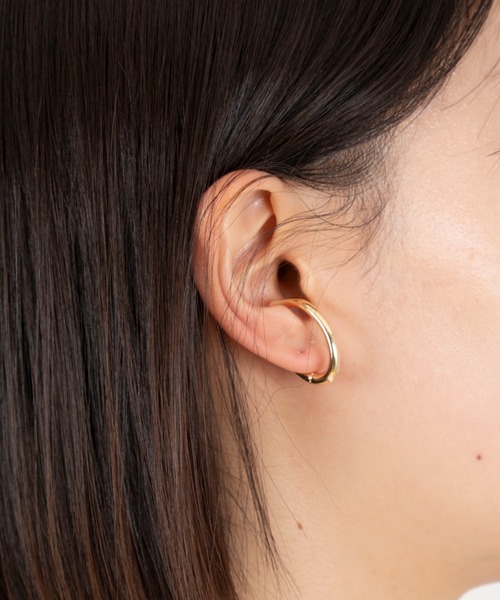 ヴィンテージ風 クリップイヤーカフ 2way pearl clip plus 14kgf イヤークリップ イヤーカフ ピアス