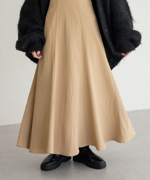 raffime（ラフィミー）の「バルーンスリーブチョーカーフレアワンピース（ワンピース・レディース・ライトベージュ/ブラック/ライトブラウン・MEDIUM/SMALL）」の18枚目の写真