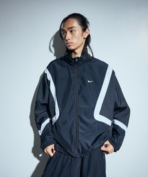 NIKE(iCL)́sZbgAbvΉitiCL ACR Y E[u oXPbg{[WPbg / Nike Icon Men's Woven Basketball Jacket FZ0249-010 Black(̑AE^[)