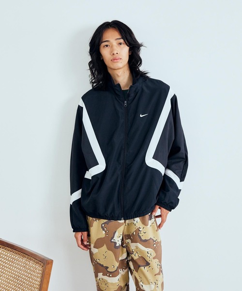【NIKE】ICON LOGO ウーブン バスケットボール ジャケット セットアップ対応商品》ナイキ アイコン メンズ ウーブン