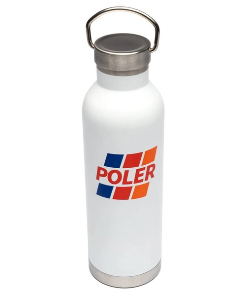 POLeR(ポーラー)の「【POLeR/ポーラー】耐熱水筒/ウォーターボトル(水筒・メンズ・ブルー/イエロー/ホワイト・フリー)」の1枚目の写真
