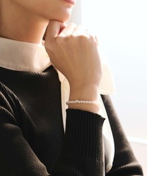 fifth | パールストーンフリーブレスレット(ブレスレット)