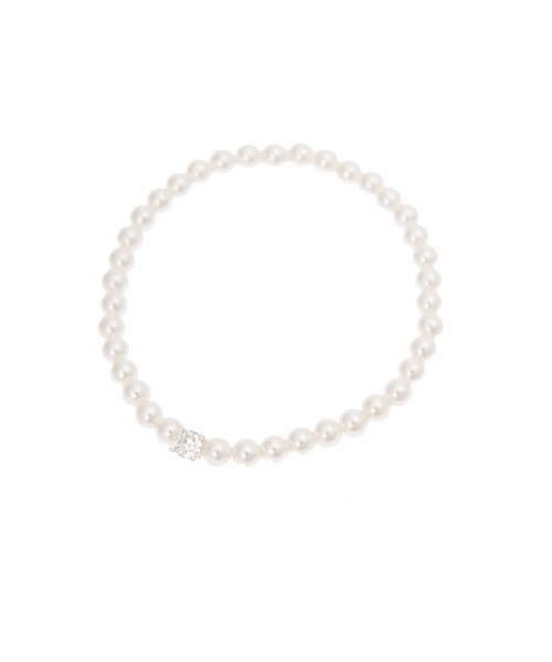 fifth（フィフス）の「パールストーンフリーブレスレット（ブレスレット・レディース・ホワイト・FREE）」の3枚目の写真
