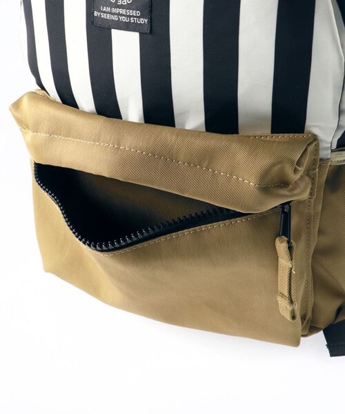 BRANSHES（ブランシェス）の「リュック（バックパック/リュック・キッズ・ブルーグレー/アイボリー・M）」の7枚目の写真