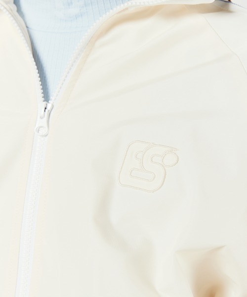 DOUBLE STANDARD CLOTHING(ダブルスタンダードクロージング)の「PIN DEAD×ESSENTIAL/ オリジナルロゴトラックジャケット(ブルゾン・レディース・サックスブルー/ピンク・FREE)」の13枚目の写真