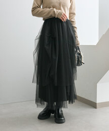 mline | [mline]チュールボリュームスカート(スカート)