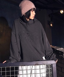 【UNISEX】F.ILLUMINATE／APPLIQUEフーディー（ウラケ）