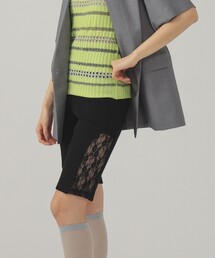 Ray BEAMS | サイド レース バイカー パンツ［手洗い可］(その他パンツ)