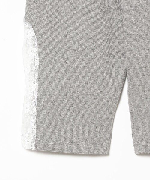 Ray BEAMS（レイビームス）の「サイド レース バイカー パンツ［手洗い可］（その他パンツ・レディース・ブラック/グレー・0/1）」の22枚目の写真