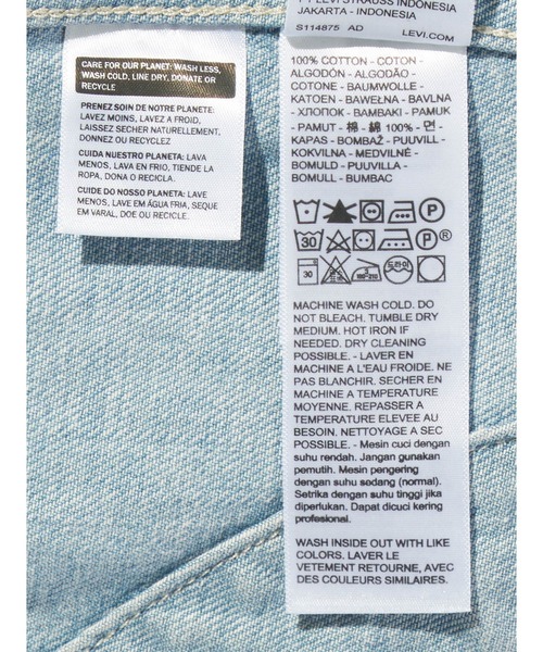 Levi's(リーバイス)の「Levi's/リーバイス BLUETAB(TM) SCOUT ジャケット ライトインディゴ(デニムジャケット・メンズ・インディゴブルー・S/M/L/XL)」の8枚目の写真