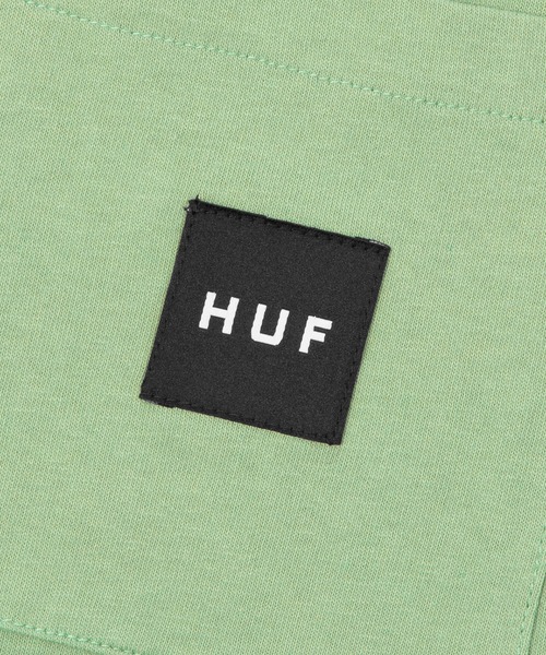 HUF(ハフ)の「HUF SET BOX LOGO LS POCKET TEE / ハフ ヘビーウエイト ロングスリーブTシャツ ロンT(Tシャツ/カットソー・メンズ・ブラック/ホワイト/グリーン系その他・SMALL/MEDIUM/LARGE/X-LARGE/XX-LARGE)」の5枚目の写真