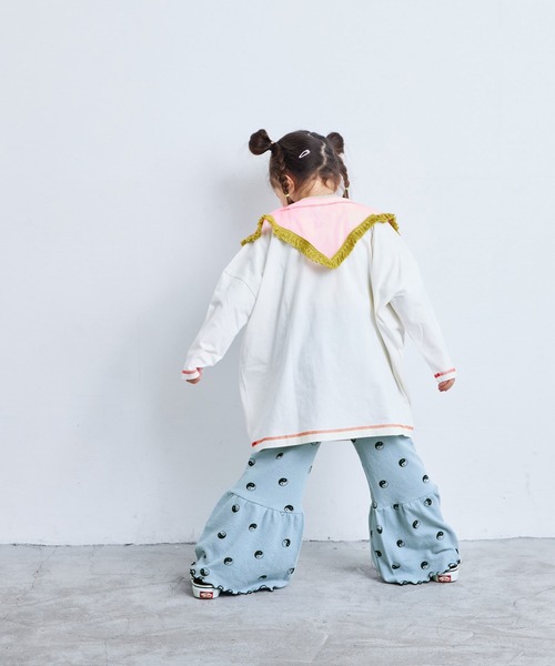 MARKEY'S（マーキーズ）の「パイルマーメイドパンツ（その他パンツ・キッズ・ライム/ブラック/ライトブルー/ベージュ/ブルー・120/110/100/90/150/140/130）」の12枚目の写真