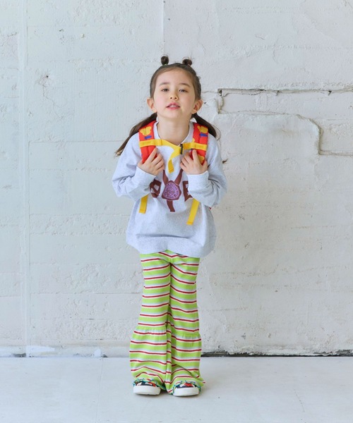 MARKEY'S（マーキーズ）の「パイルマーメイドパンツ（その他パンツ・キッズ・ライム/ブラック/ライトブルー/ベージュ/ブルー・120/110/100/90/150/140/130）」の18枚目の写真