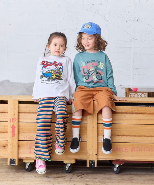 MARKEY'S（マーキーズ）の「パイルマーメイドパンツ（その他パンツ・キッズ・ライム/ブラック/ライトブルー/ベージュ/ブルー・120/110/100/90/150/140/130）」の15枚目の写真