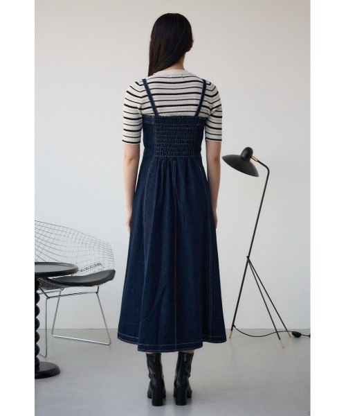 セール】AZUL DENIM ダブルウエストキャミワンピース（ワンピース