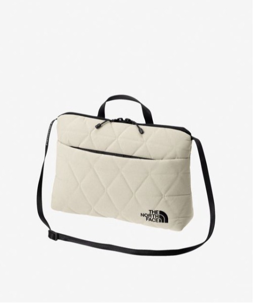 THE NORTH FACE（ザノースフェイス）の「THE NORTH FACE Geoface Pouch ジオフェイスポーチ（クラッチバッグ・メンズ・ホワイト系その他/カーキ/ブラック・FREE）」の2枚目の写真