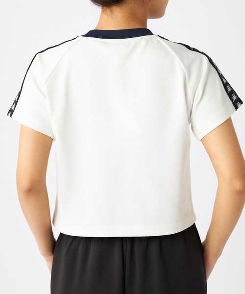 Kappa(カッパ)の「バンダテープ ラグラン Tシャツ(Tシャツ/カットソー・レディース・ブラック/ホワイト・MEDIUM/LARGE/X-LARGE)」の17枚目の写真