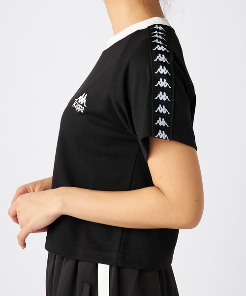 Kappa(カッパ)の「バンダテープ ラグラン Tシャツ(Tシャツ/カットソー・レディース・ブラック/ホワイト・MEDIUM/LARGE/X-LARGE)」の20枚目の写真